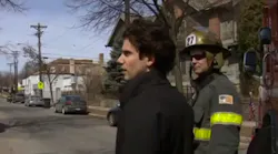 Prior to developing a nutrition program for the department, Chef Marshall O'Brien shadowed firefighters to get an understanding for the rigors of the job.