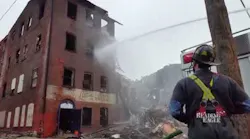 PA Firefighters Extinguish Warehouse Fire