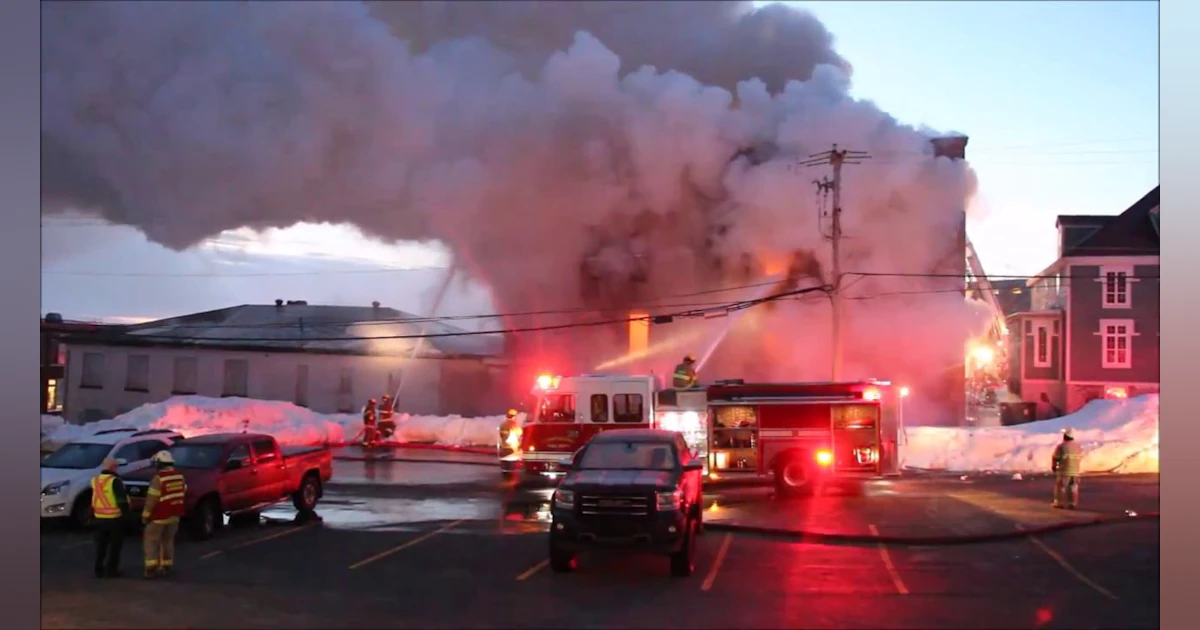 Fire Engulfs Former Canadian Orphanage | Firehouse