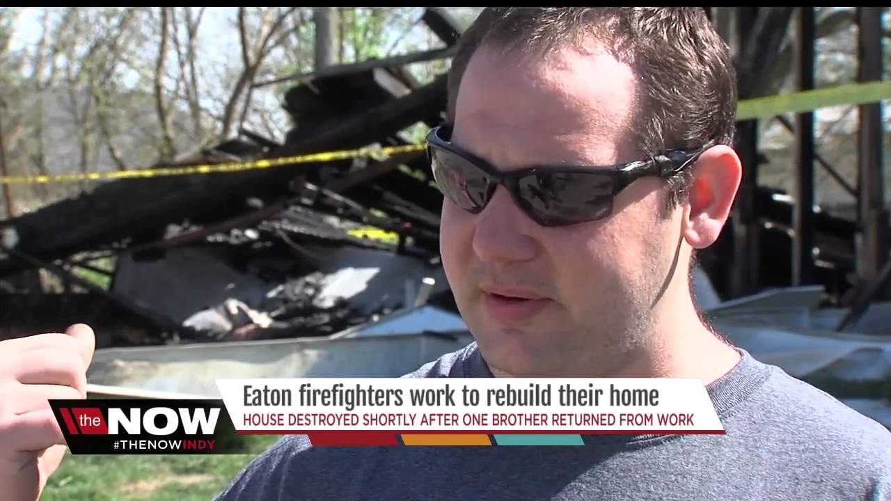 IN Firefighter Battles Fire at Own Home