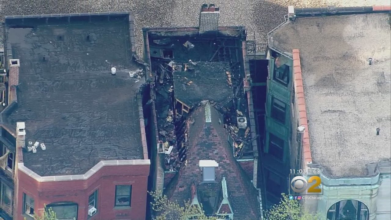 Firefighter Hurt Battling Chicago Apartment Blaze