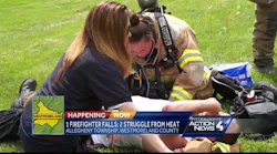 Three Firefighters Injured Battling PA House Fire