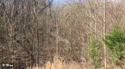 The F-16 crashed in a wooded area of Clinton, MD, near Joint Base Andrews. The F-16 crashed in a wooded area of Clinton, MD, near Joint Base Andrews.