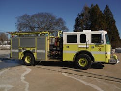 This government surplus pumper had a few mechanical problems but, overall, was a very good pick for repurposing as a reserve truck.