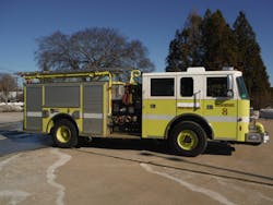 This government surplus pumper had a few mechanical problems but, overall, was a very good pick for repurposing as a reserve truck. This government surplus pumper had a few mechanical problems but, overall, was a very good pick for repurposing as a reserve truck.