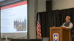 Robert Manns, a principal with Manns Woodward Studios, presented 'Gender-Neutral Fire Stations' at the 2017 Station Design Conference in Fort Worth, TX.