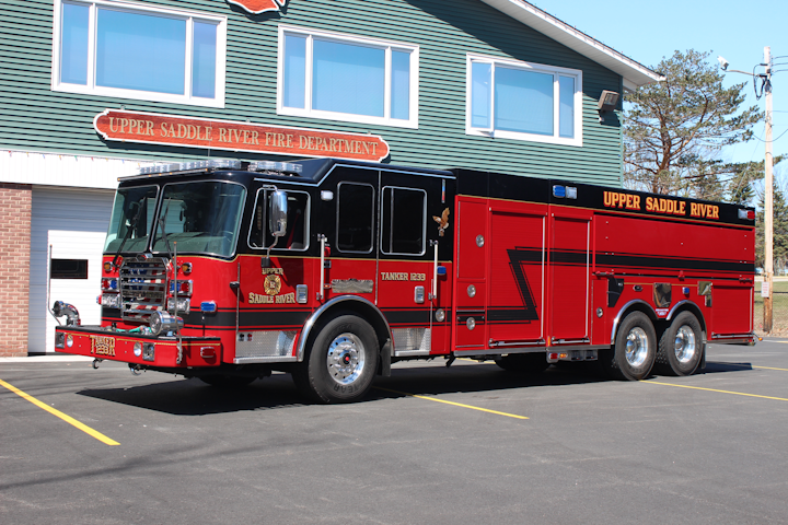 Upper Saddle River Nj Puts Pumper Tanker Built Kme In Service Firehouse
