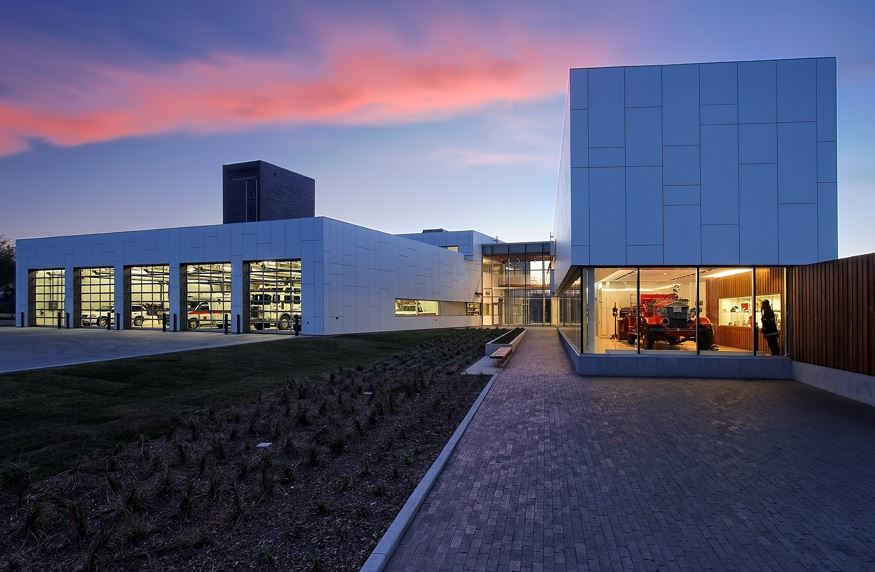 Designing An Environmentally Friendly Green Fire Station Fire Apparatus
