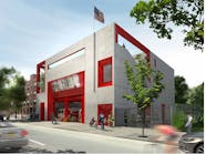 Rescue 2&apos;s station will include a 5,000-square-foot green roof and training areas on the roof.