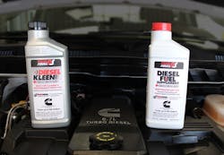 Power Service Products Diesel Kleen +Cetane Boost and Diesel Fuel Supplement +Cetane Boost are the first fuel additive products that Cummins has ever officially recommended in the marketplace.