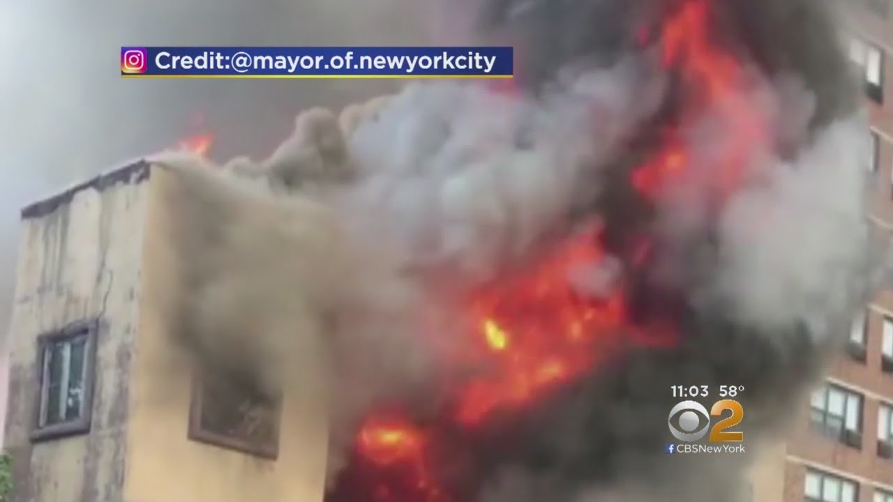 Fire Rips Through Vacant NYC Synagogue