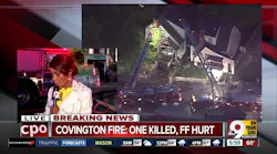 1 dead, firefighter injured in Covington house fire on Madison Avenue