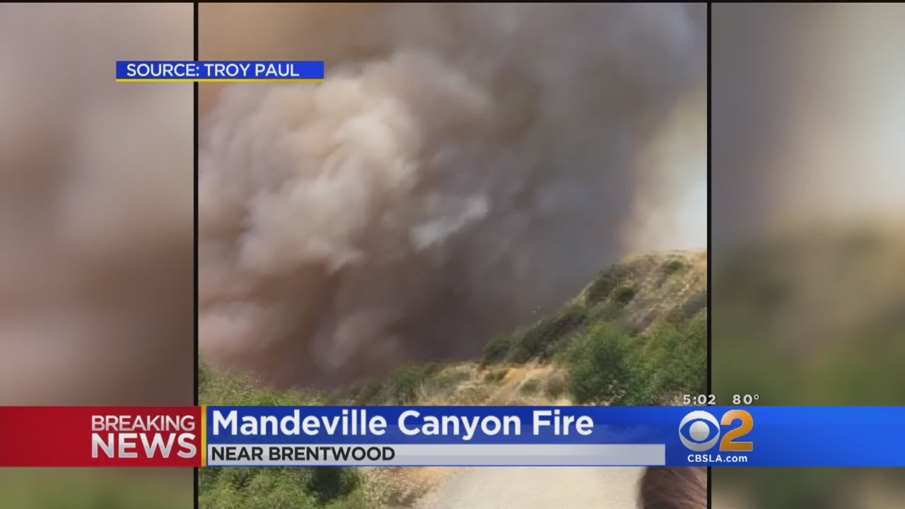 CA Brush Fire Burns Within 200 Feet of Homes