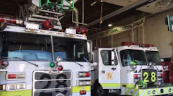 A trial began for two West Lanham Hills volunteer firefighters who are charged with assaulting another firefighter when two companies responded to the same fire in December 2015.