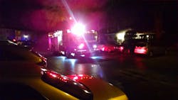 Ocala firefighters rescued a woman from a smoke-filled apartment. Ocala firefighters rescued a woman from a smoke-filled apartment.