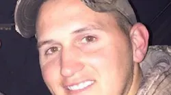 Macon County firefighter Darrell Plank died Tuesday after suffering a traumatic brain injury when he was hit by a metal coupling Saturday at a working fire.