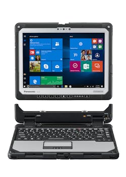 The Toughbook 33 works as a regular laptop or it can be detached from the keyboard with a revolutionary single snap release for mobility in the field. The Toughbook 33 works as a regular laptop or it can be detached from the keyboard with a revolutionary single snap release for mobility in the field.