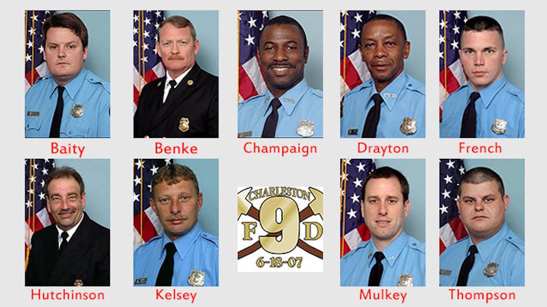Remembering The Charleston 9 Still Riding Firehouse