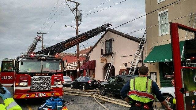 Ladder crews in Charleston no longer staff hoselines, but focus on ventilation and softening the structure. Through training, firefighters learned the importance of positioning aerials in front of fire buildings.