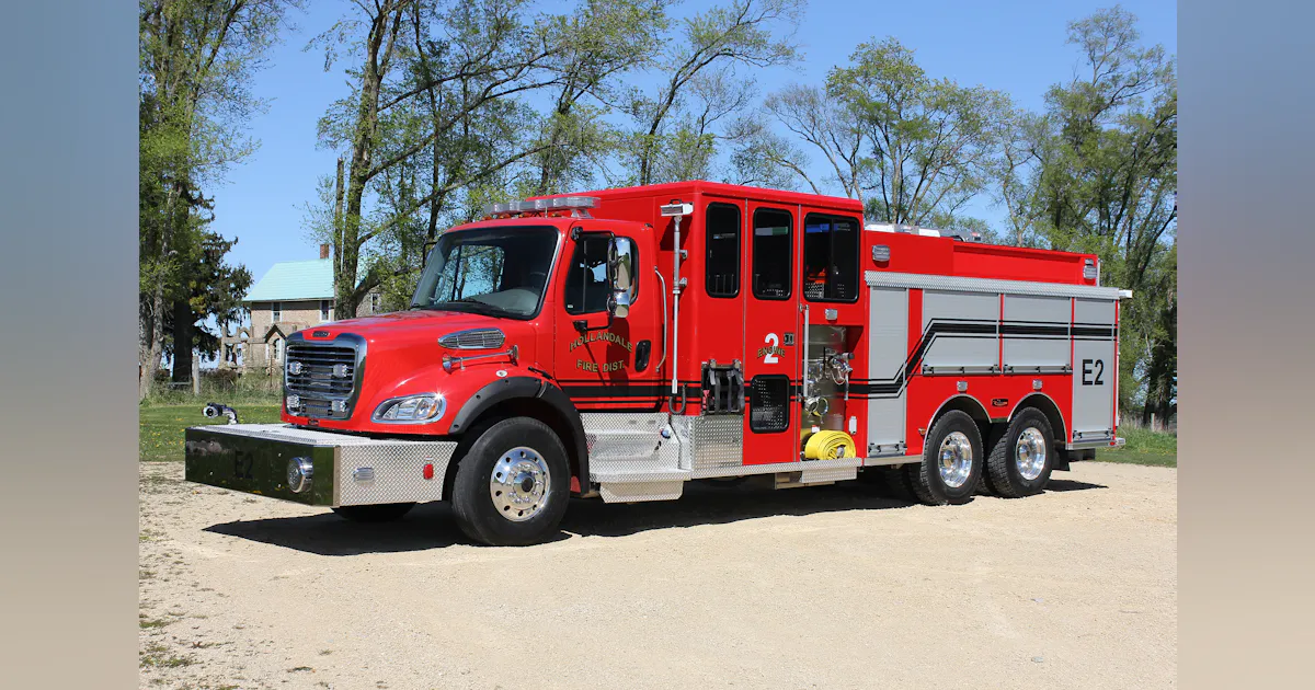 Pumper with Full Response Crew Cab, Built by Custom Fire Delivered to ...