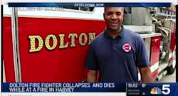 Dolton firefighter Lawrence Matthews. Dolton firefighter Lawrence Matthews.