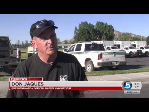 FFs Continue Working to Contain Wildfires Throughout UT