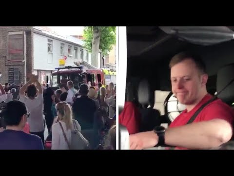 Emotional Moment as London FFs are Cheered