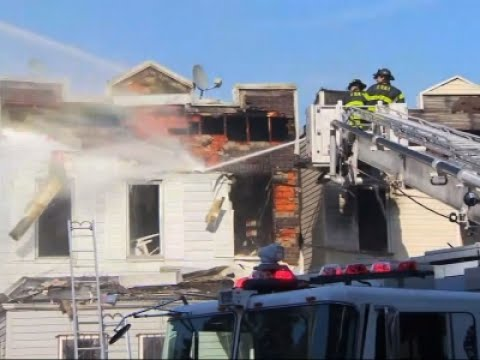 Eight FDNY Firefighters Hurt in Four-Alarm Fire in the Bronx