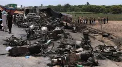 Oil Tanker Fire Kills at Least 153 in Pakistan