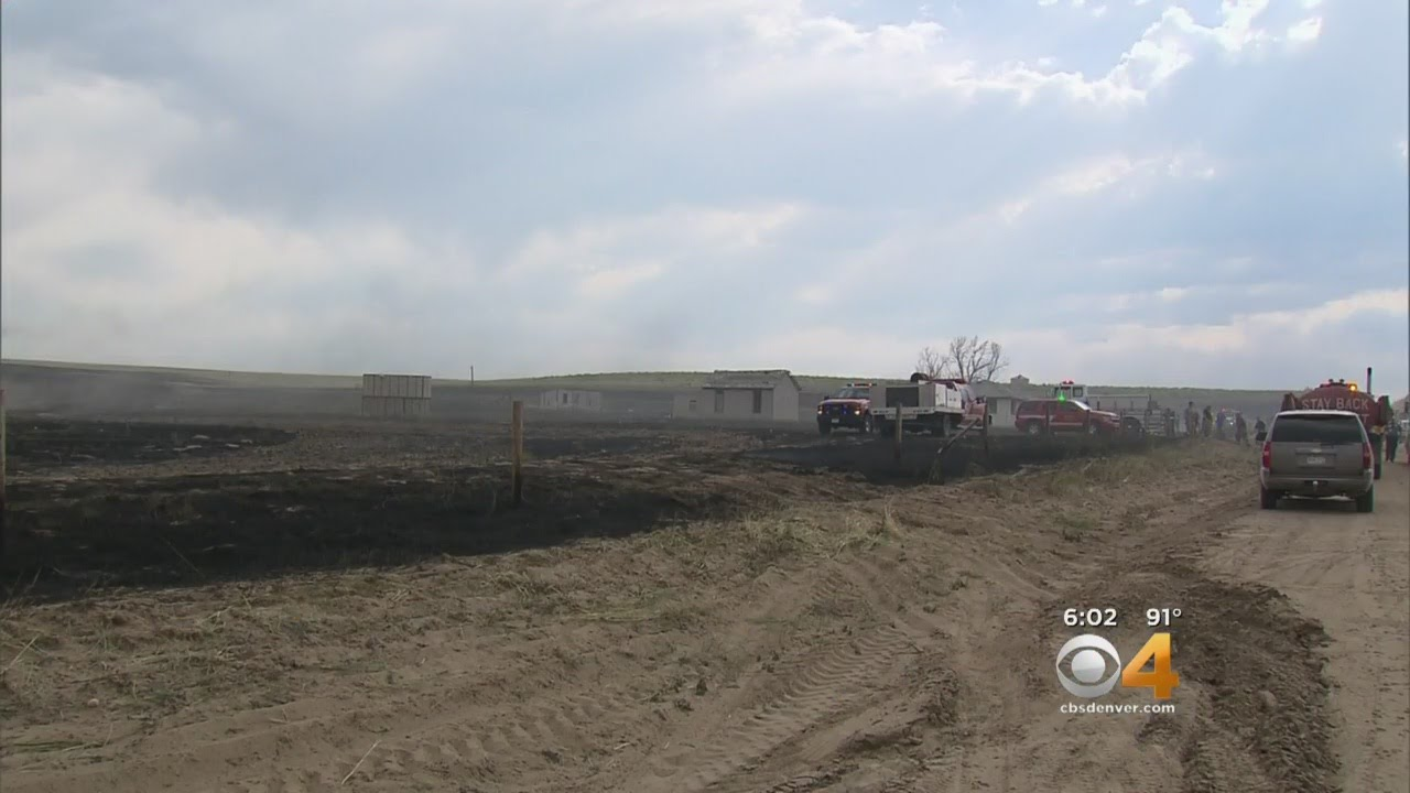 CO Firefighters Quickly Bring Grass Fire Under Control