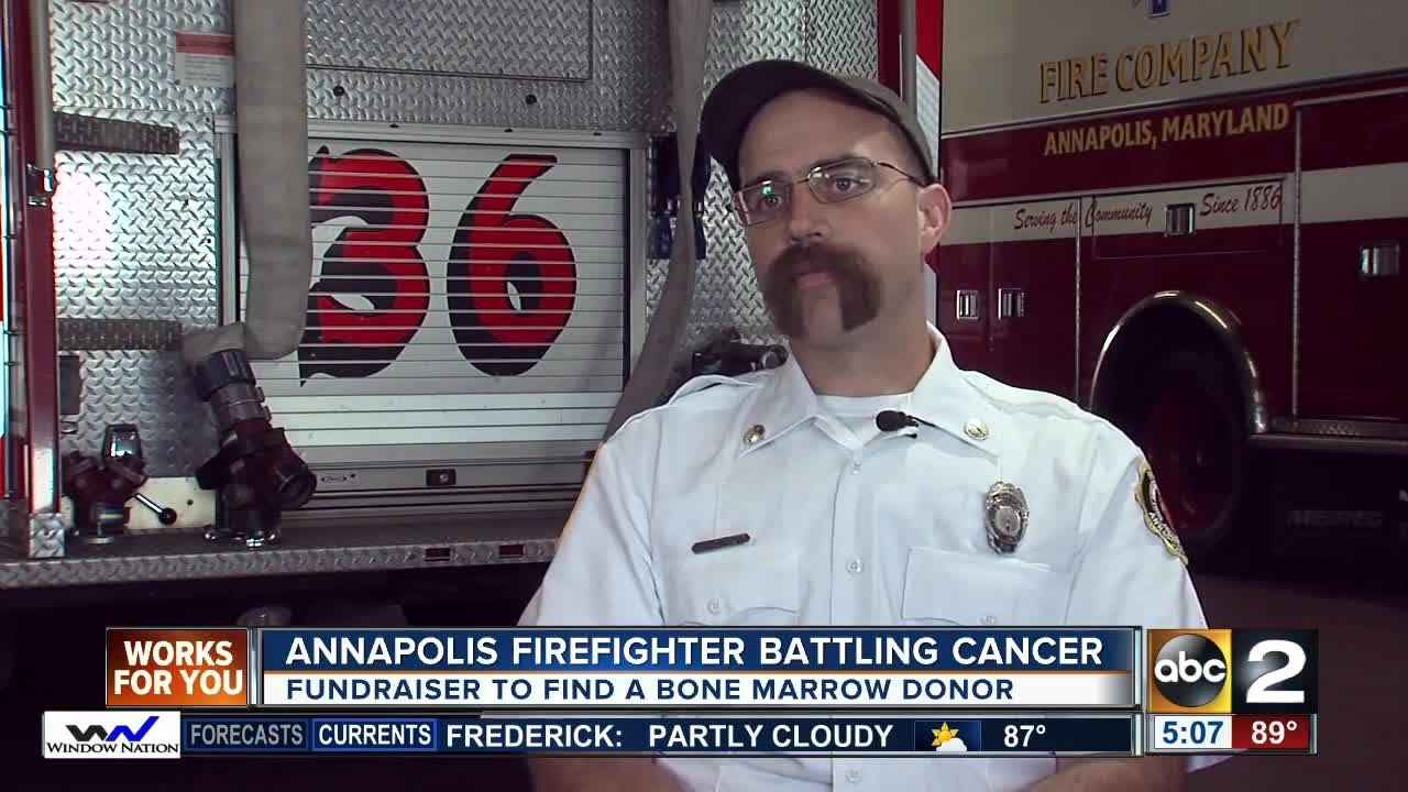 MD Firefighter with Leukemia Organizes Donor Drive