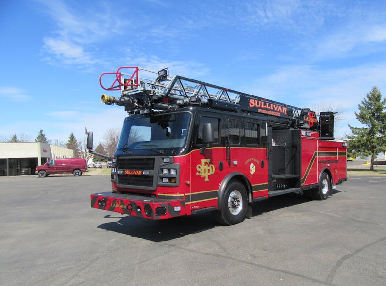 Sullivan, MO, Fire Protection District Puts Ladder 8 in Service Firehouse
