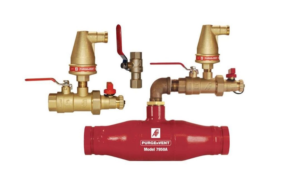AGF Manufacturing Launches PURGENVENT Air Venting Valves From Fire