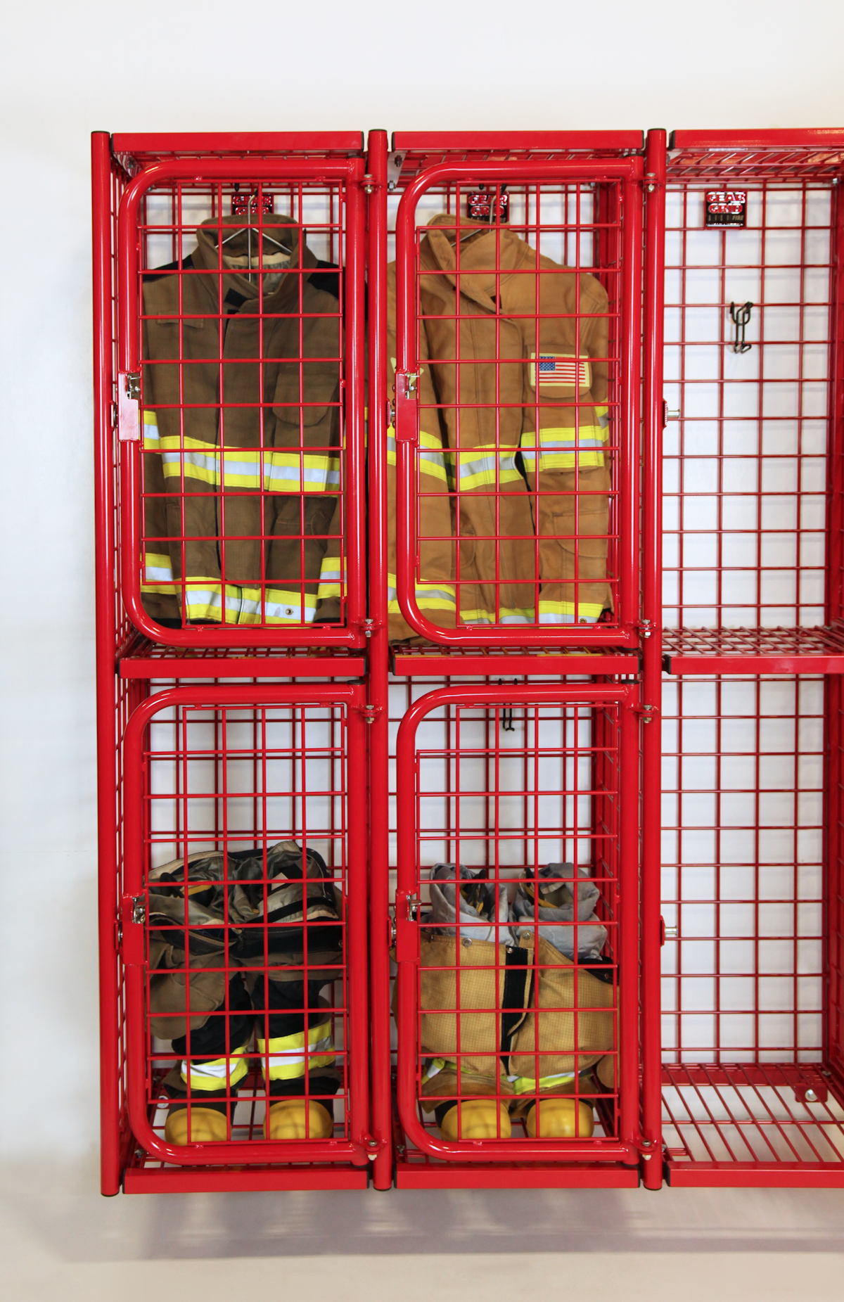 Product of the Day GearGrid Two Tier Locker From GearGrid Firehouse