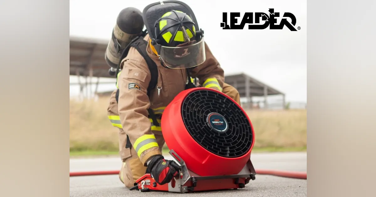 Leader Pro Fan Product of the Day: Leader -- BATfan Portable Battery Fan | Firehouse