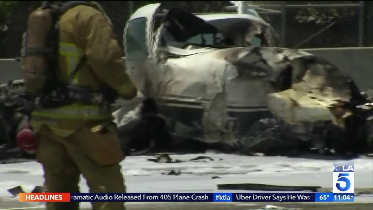Off-Duty FF Rescues Two from CA Freeway Plane Crash
