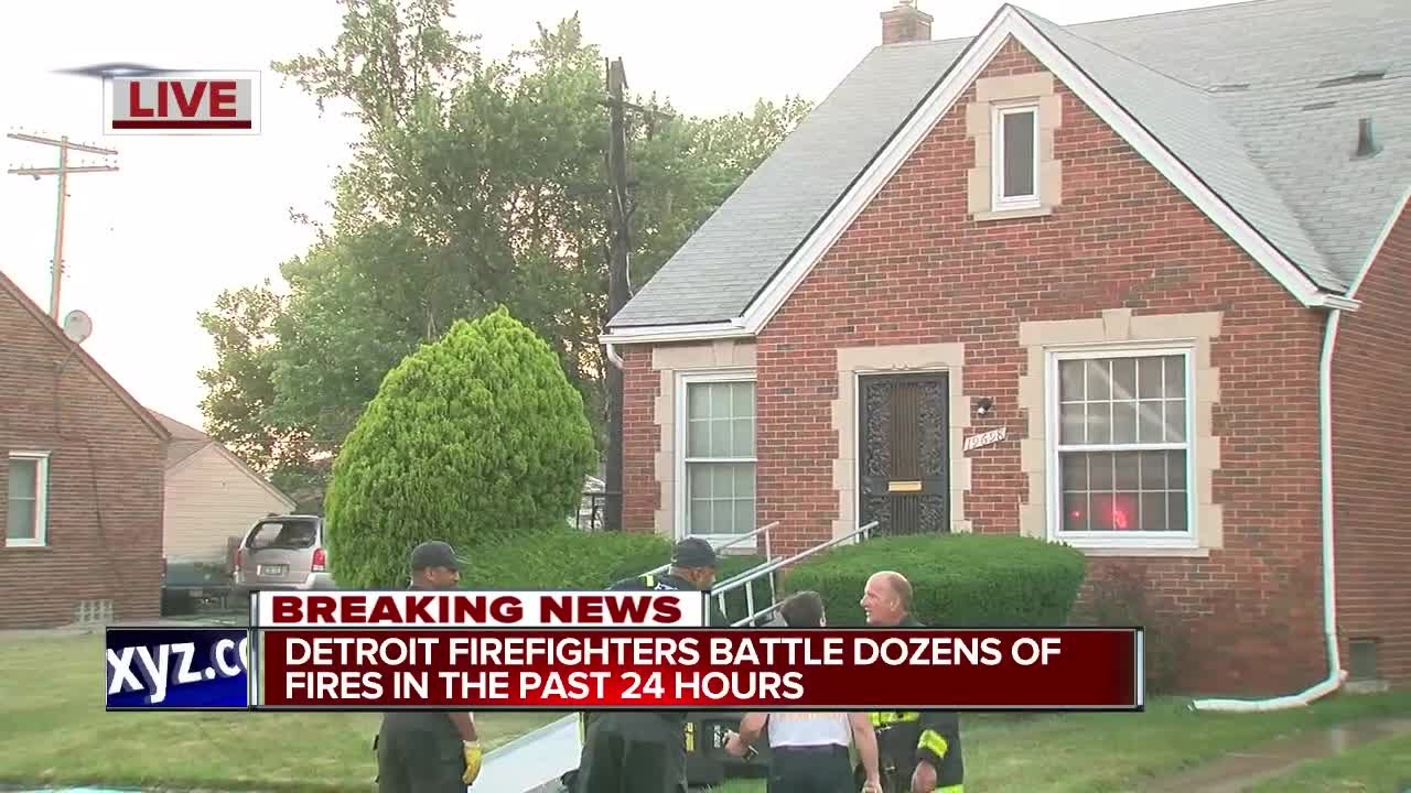 Detroit Firefighters Battle Dozens of Blazes in 24 Hours - Firefighter ...