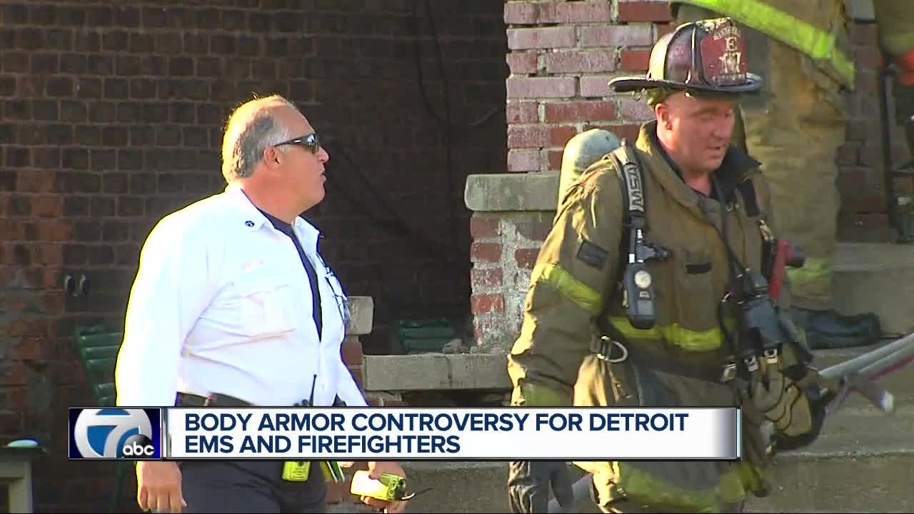 Body Armor Controversy for Detroit Firefighters