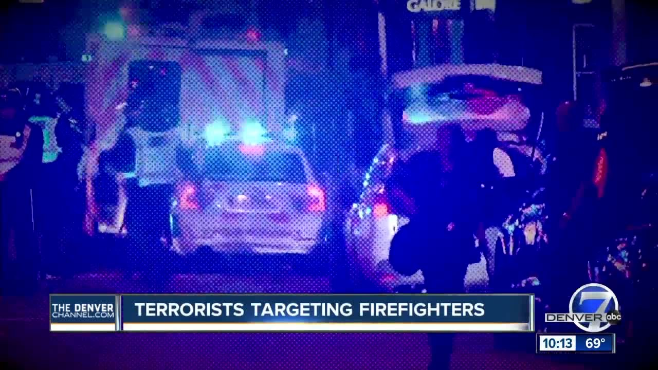 CO Firefighters Alerted to Terror Threats Against Them
