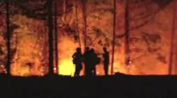 An unidentified 19-year-old firefighter in Missoula, MT, was killed Wednesday while fighting a wildfire in the Lolo National Forest.