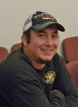 Wildland firefighter William Jaros, who worked in the Six Rivers National Forest in northwest California, died Saturday during a conditioning hike. Wildland firefighter William Jaros, who worked in the Six Rivers National Forest in northwest California, died Saturday during a conditioning hike.