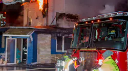 Oxford, MA, firefighters responded to a fire in a mixed-use building with a commercial hair-styling business on the first floor and apartments above—a fire that ultimately resulted in a mayday and close call for two mutual-aid firefighters.