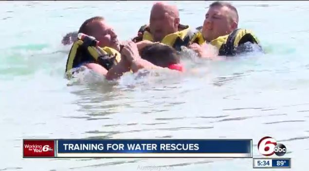 IN Firefighters Train for Water Rescues - Firefighter News Video ...