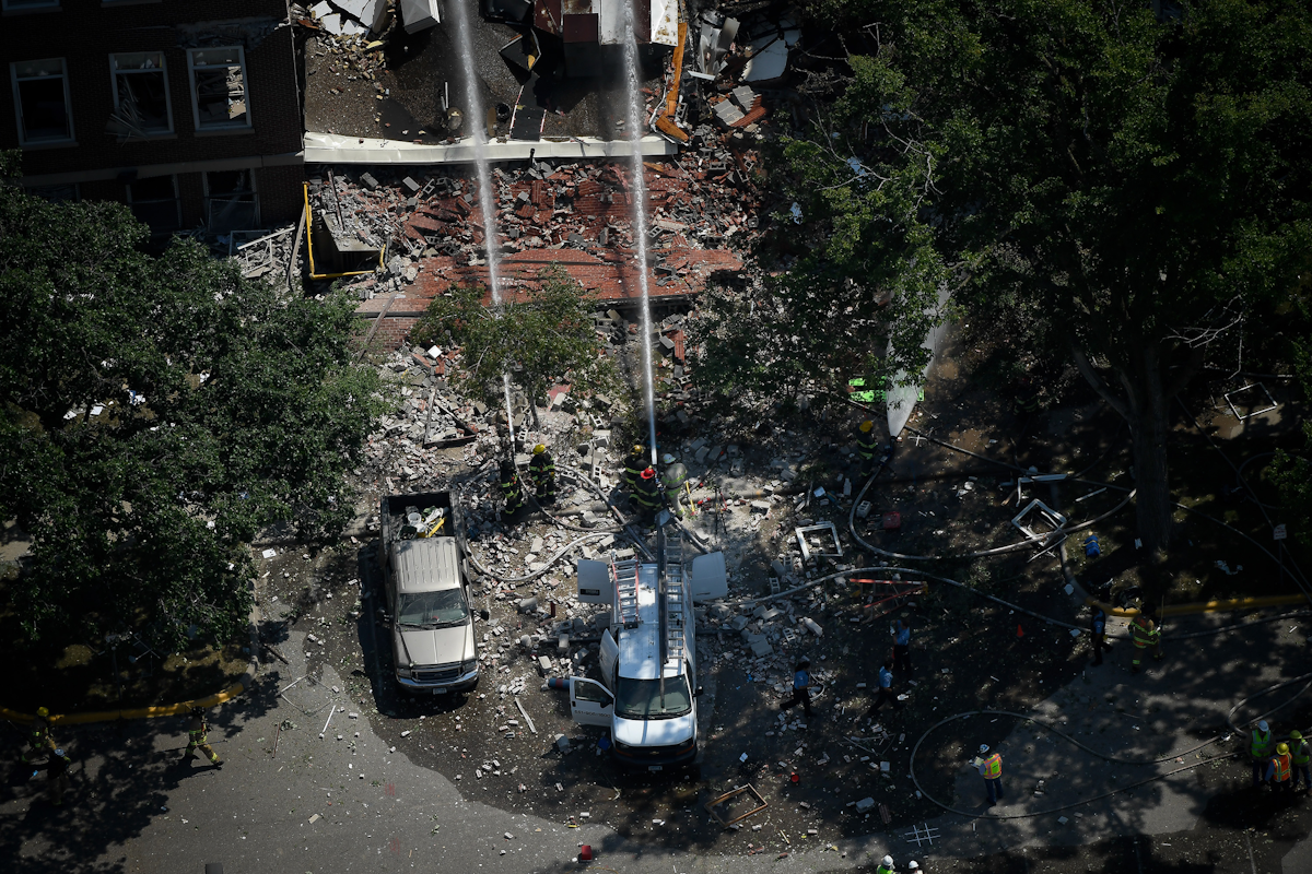 Gas Leak Causes Explosion, Collapse at MN School Firehouse