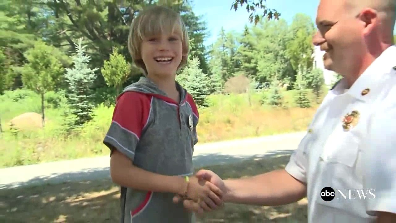 NH Boy Honored by Firefighters after Saving Baby Sister | Firehouse