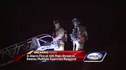Four-Alarm Fire Hits Downtown Building in NH