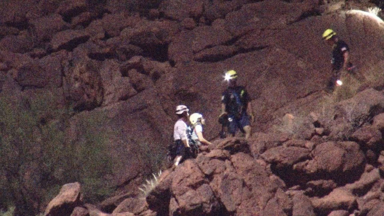 AZ Firefighters Rescue Hiker Stranded on Mountain