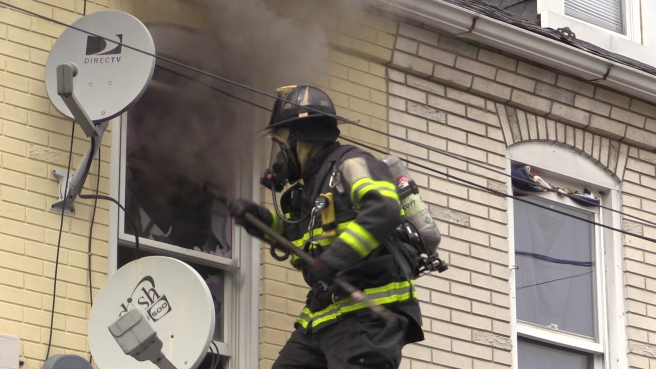 Raw Footage Shows PA Crews Tackling Residential Blaze