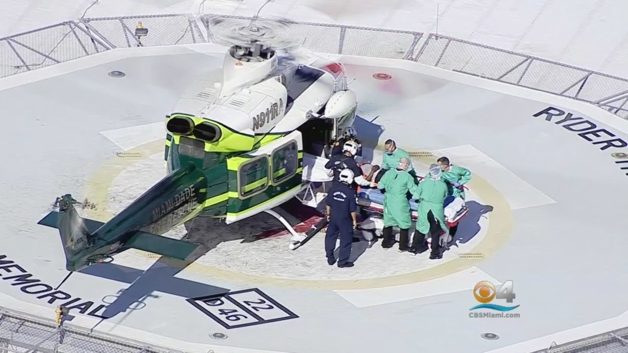 FL Firefighter Struck by Tree While Battling Brush Fire