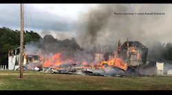 Fire Destroys Century Old VA Church